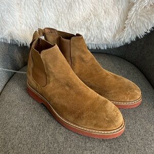 G.H. Bass & Co suede Chelsea boots